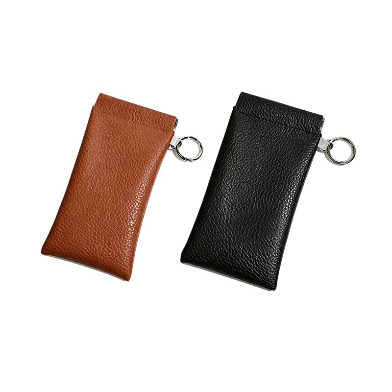 LAST DAY BUY 1 GET 1 FREE🎁-Soft PU Leather Sunglasses Pouch Elastic Opening Eyeglasses Bag