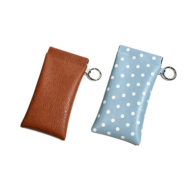 LAST DAY BUY 1 GET 1 FREE🎁-Soft PU Leather Sunglasses Pouch Elastic Opening Eyeglasses Bag