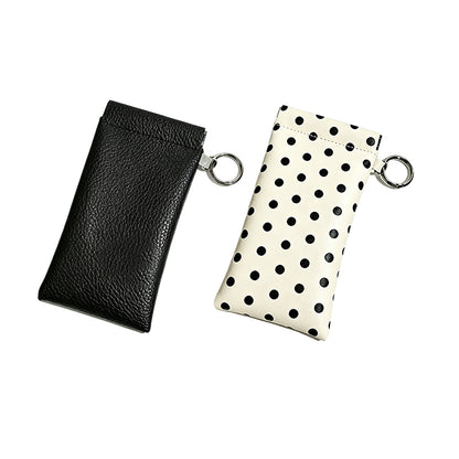 LAST DAY BUY 1 GET 1 FREE🎁-Soft PU Leather Sunglasses Pouch Elastic Opening Eyeglasses Bag
