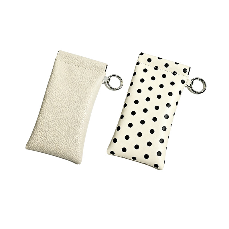 LAST DAY BUY 1 GET 1 FREE🎁-Soft PU Leather Sunglasses Pouch Elastic Opening Eyeglasses Bag