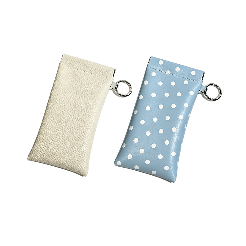 LAST DAY BUY 1 GET 1 FREE🎁-Soft PU Leather Sunglasses Pouch Elastic Opening Eyeglasses Bag