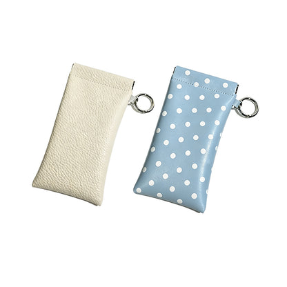 LAST DAY BUY 1 GET 1 FREE🎁-Soft PU Leather Sunglasses Pouch Elastic Opening Eyeglasses Bag