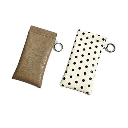 LAST DAY BUY 1 GET 1 FREE🎁-Soft PU Leather Sunglasses Pouch Elastic Opening Eyeglasses Bag