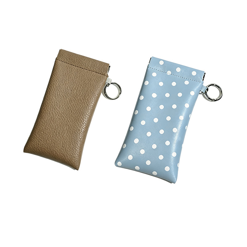 LAST DAY BUY 1 GET 1 FREE🎁-Soft PU Leather Sunglasses Pouch Elastic Opening Eyeglasses Bag