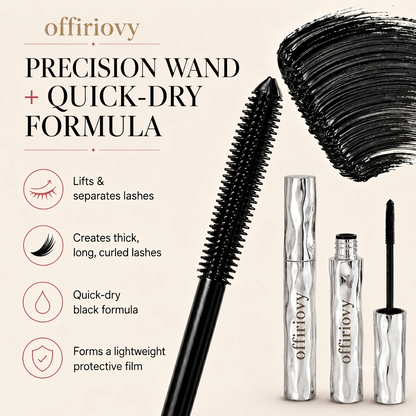 LAST DAY - BUY 1 GET 1 FREE💜Waterproof Curling & Lengthening Mascara
