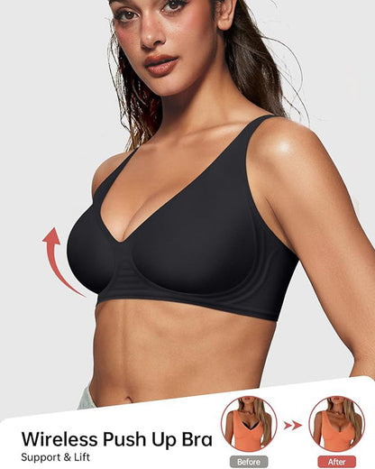 Seamless Deep V Push-Up Wireless Bra-🎁50% OFF ON THE LAST DAY