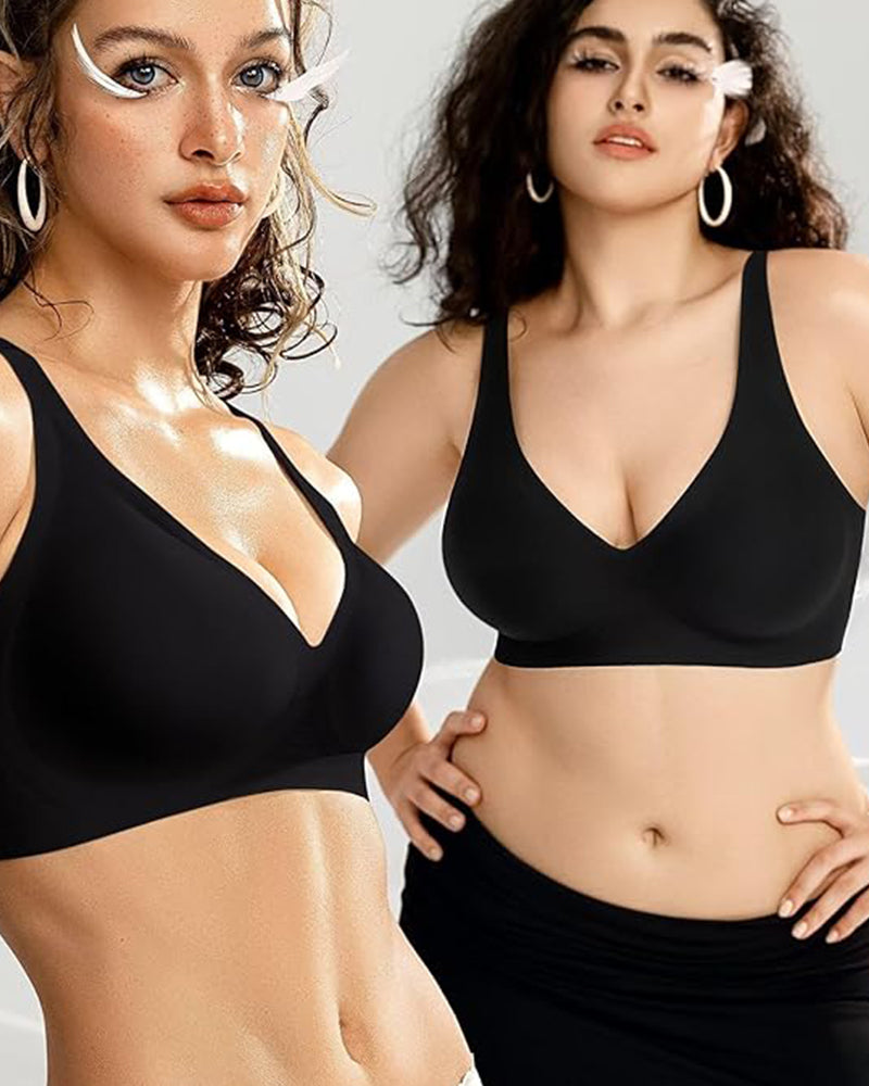 Seamless Deep V Push-Up Wireless Bra-🎁50% OFF ON THE LAST DAY