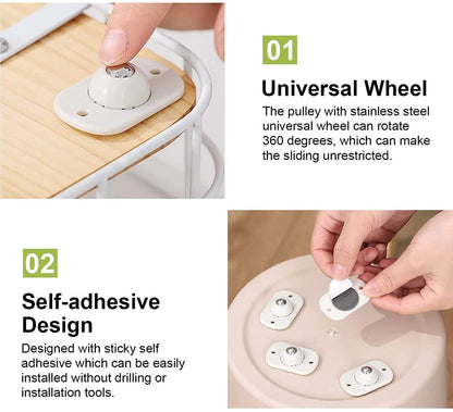 🔥50% off on the last day🎁 Buy 2 Get 1 Free（24Pcs） — Only $1.24 Each l Boreless universal wheels🛼