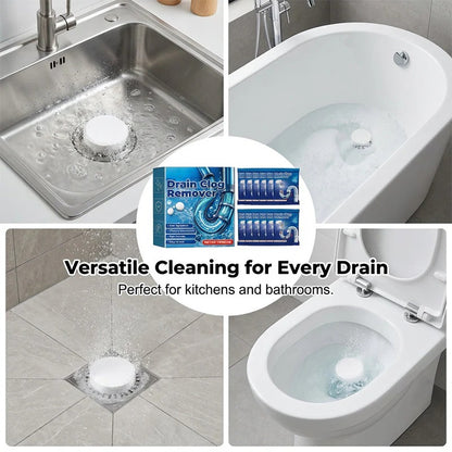 📢📢 BUY 2 GET 1 FREE （36 pcs）⏰ Effervescent Drain Clog Remover Tablets 🫧🧼