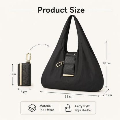 🎁LAST DAY BUY 1 GET 1 FREE-Tiny as a Keychain, Holds Up to 30 lbs! The Ultimate Everyday Foldaway