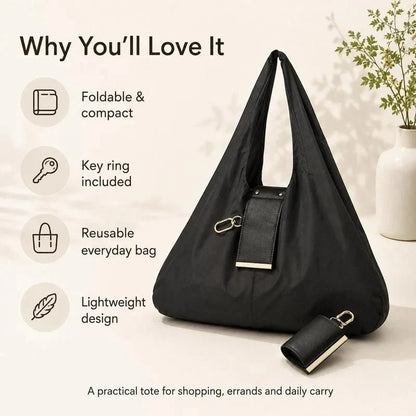 🎁LAST DAY BUY 1 GET 1 FREE-Tiny as a Keychain, Holds Up to 30 lbs! The Ultimate Everyday Foldaway