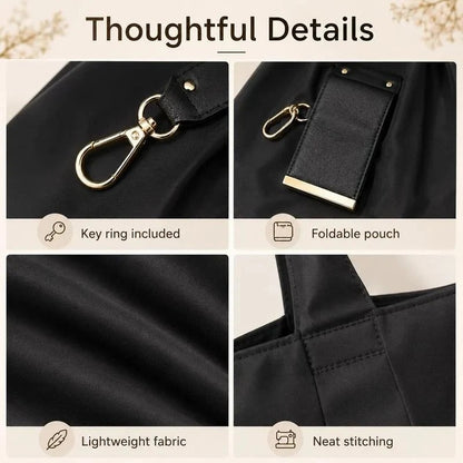 🎁LAST DAY BUY 1 GET 1 FREE-Tiny as a Keychain, Holds Up to 30 lbs! The Ultimate Everyday Foldaway